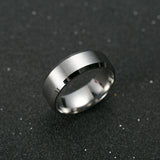 Ring Men Titanium Black - Jewelry Core