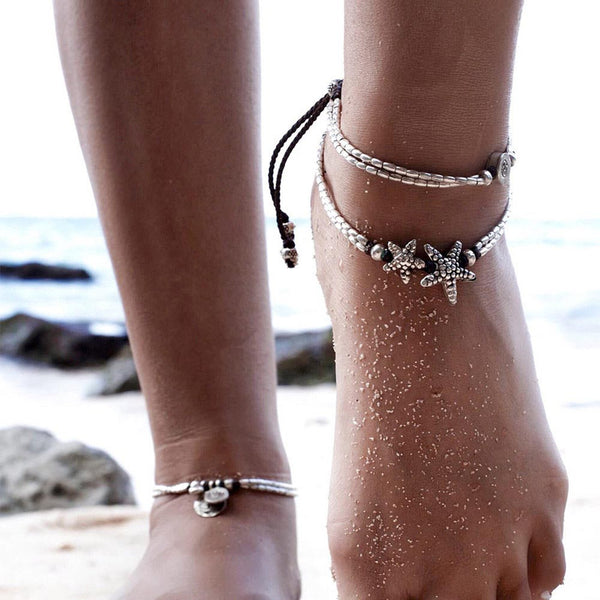 Popular Starfish Ankle Bracelet - Jewelry Core